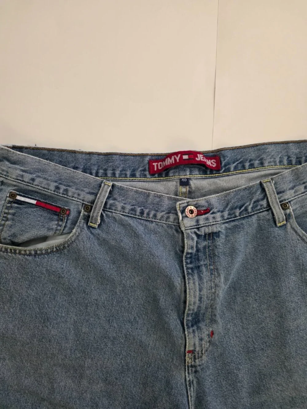 VTG Y2K 2002 Tommy Hilfiger Denim Shorts Tommy Jeans Men Sz 40